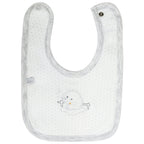 Babero algodon con Broche - W240602