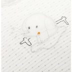 Babero algodon con Broche - W240602