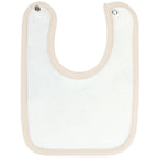 Babero algodon con Broche - W240603