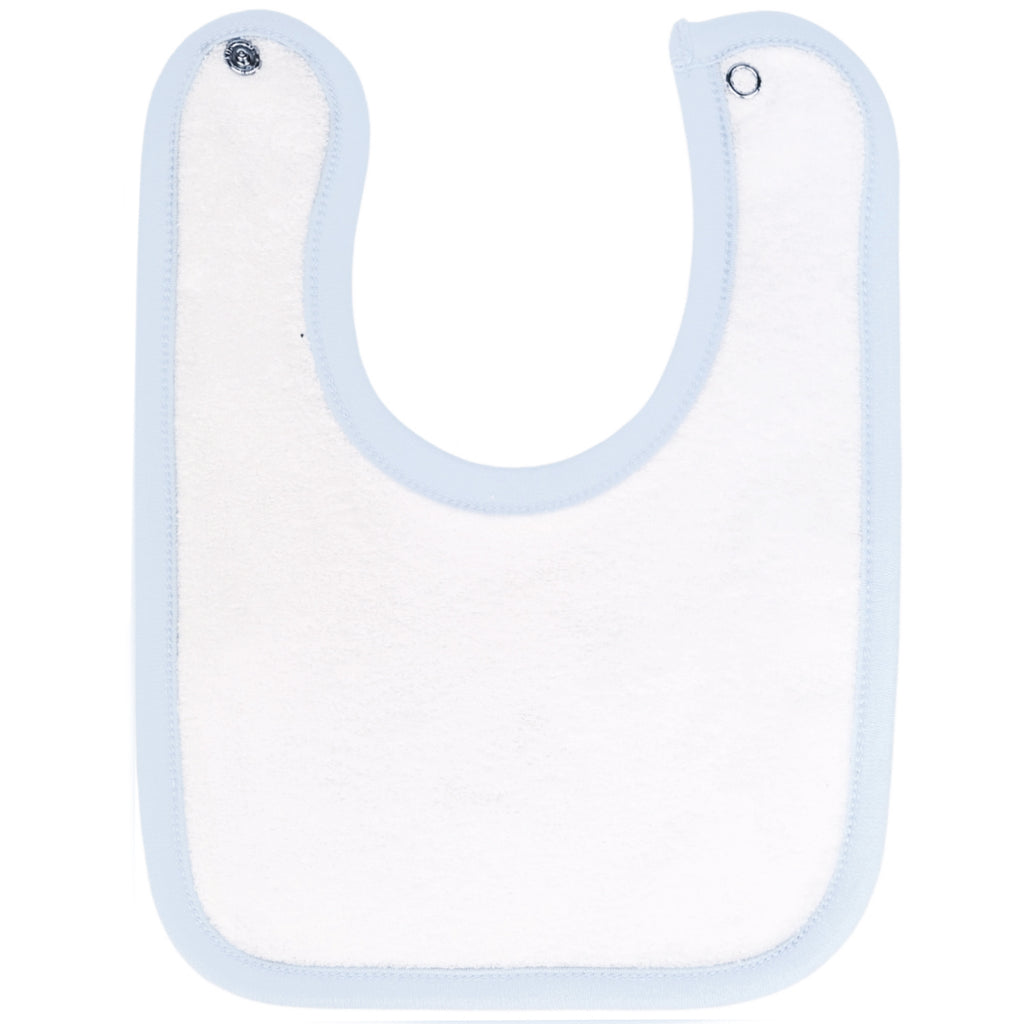 Babero algodon con Broche - W240604