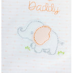 Babero algodon con Broche - W240605