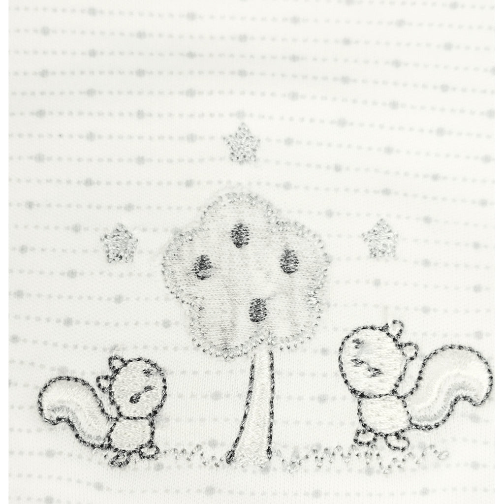 Babero algodon con Broche - W240606