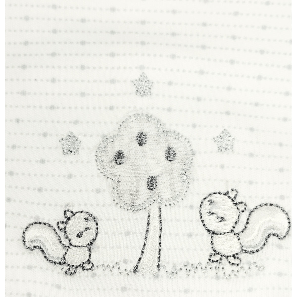 Babero algodon con Broche - W240606