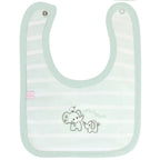 Babero algodon con Broche - W240608