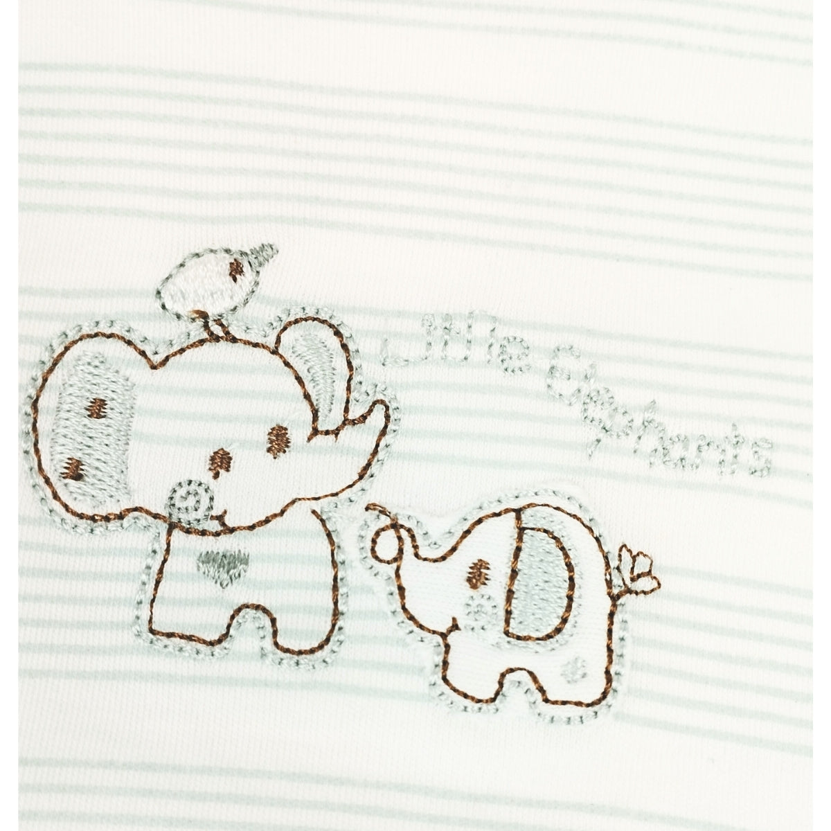 Babero algodon con Broche - W240608