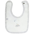 Babero algodon con Broche - W240607