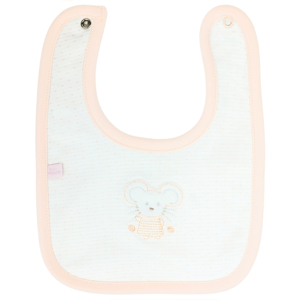 Babero algodon con Broche - W240609