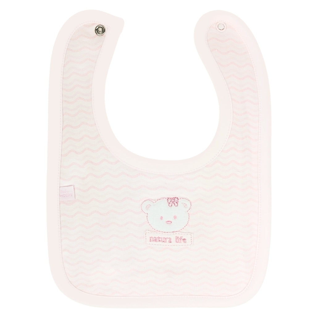 Babero algodon con Broche - W240610