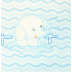 Babero algodon con Broche - W240612