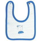 Babero algodon con Broche - W240613