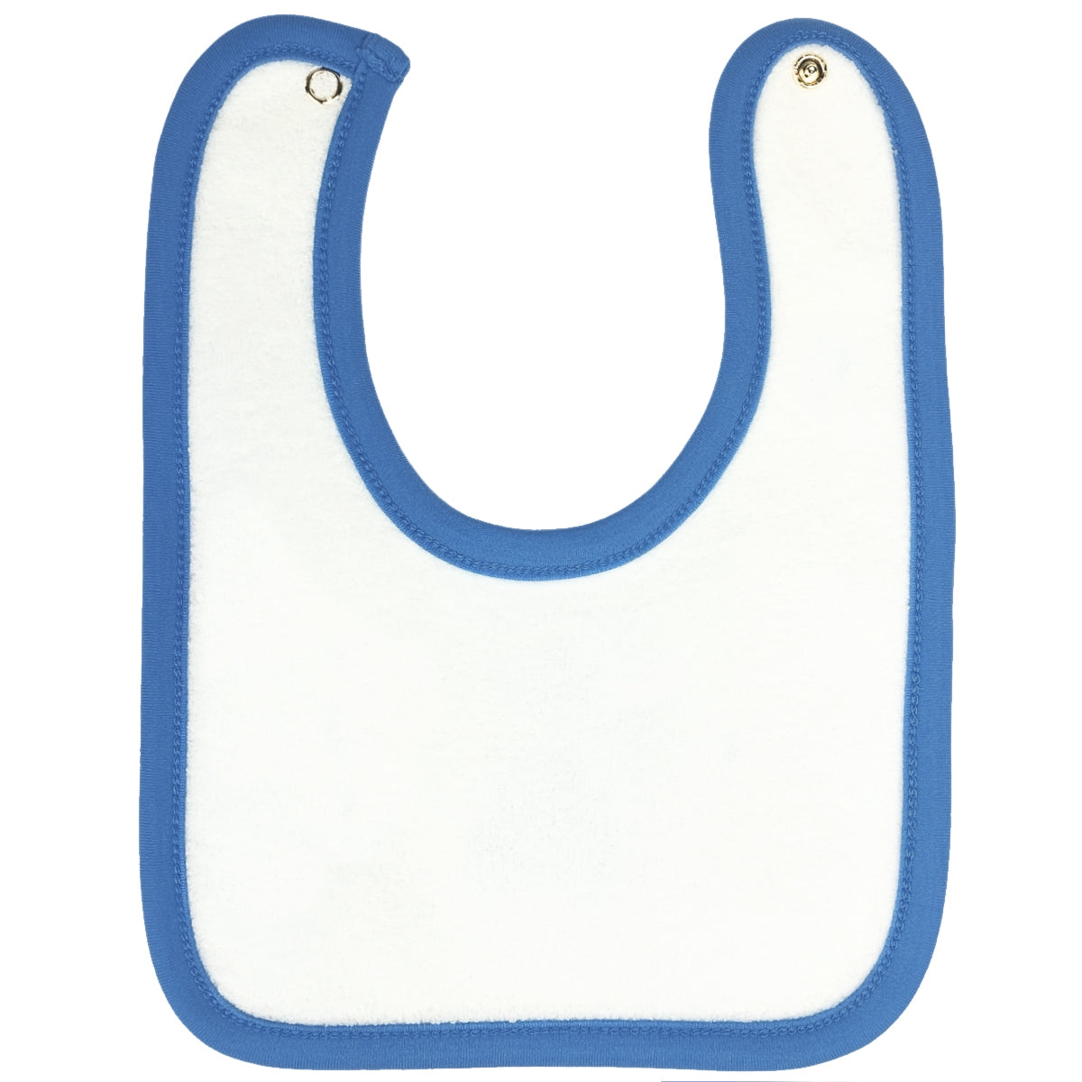 Babero algodon con Broche - W240613