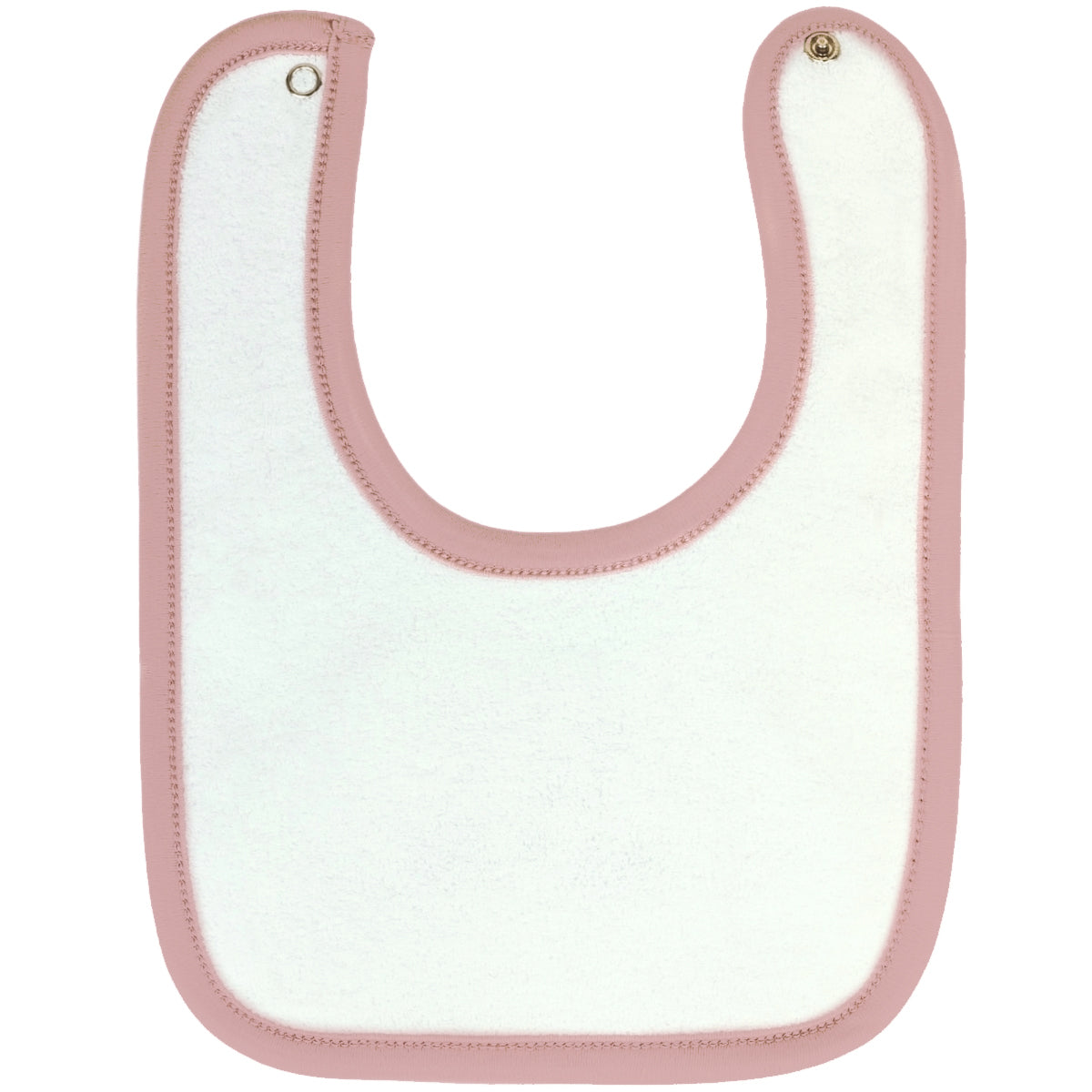 Babero algodon con Broche - W240614