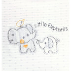 Babero algodon con Broche - W240615