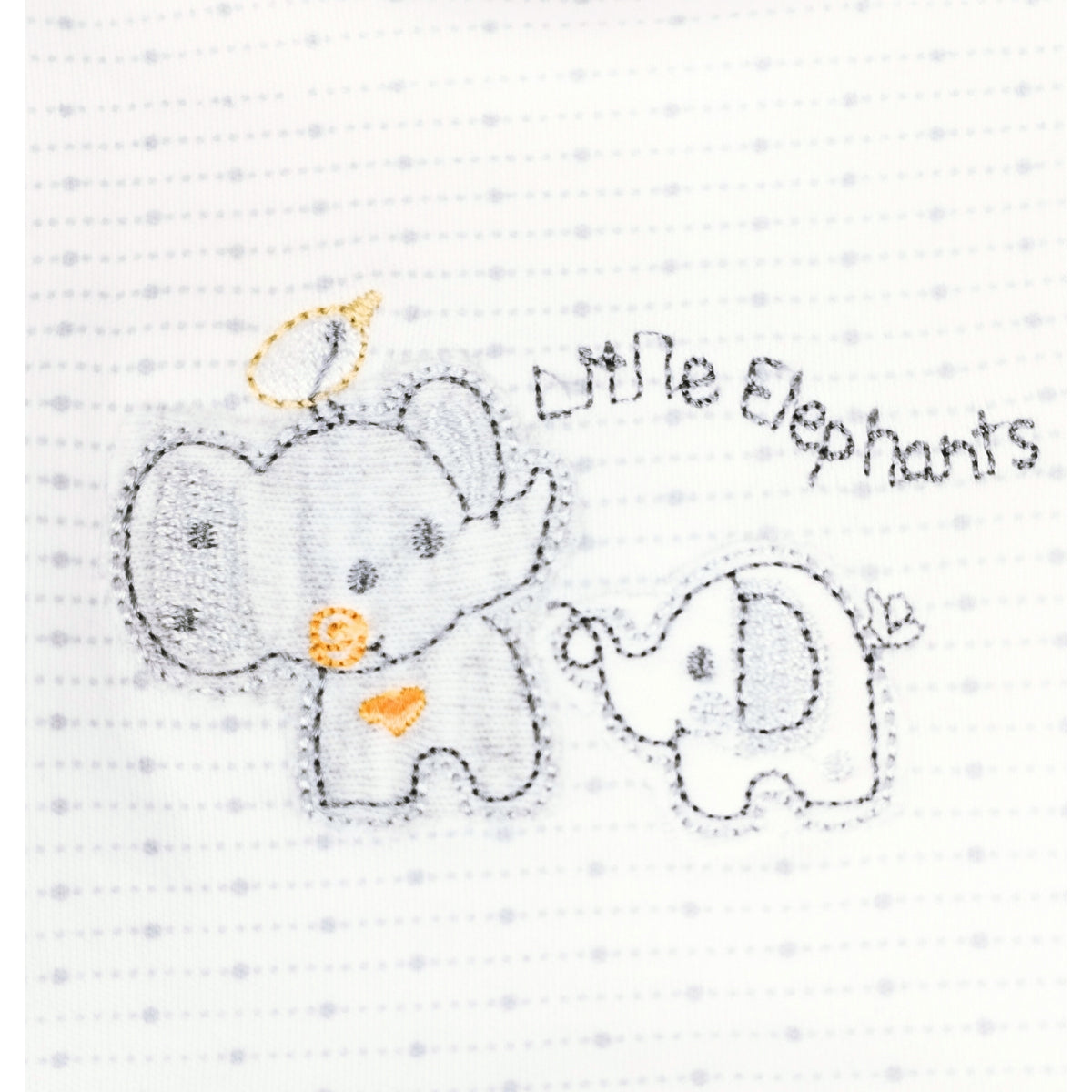 Babero algodon con Broche - W240615