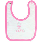 Babero algodon con Broche - W240616