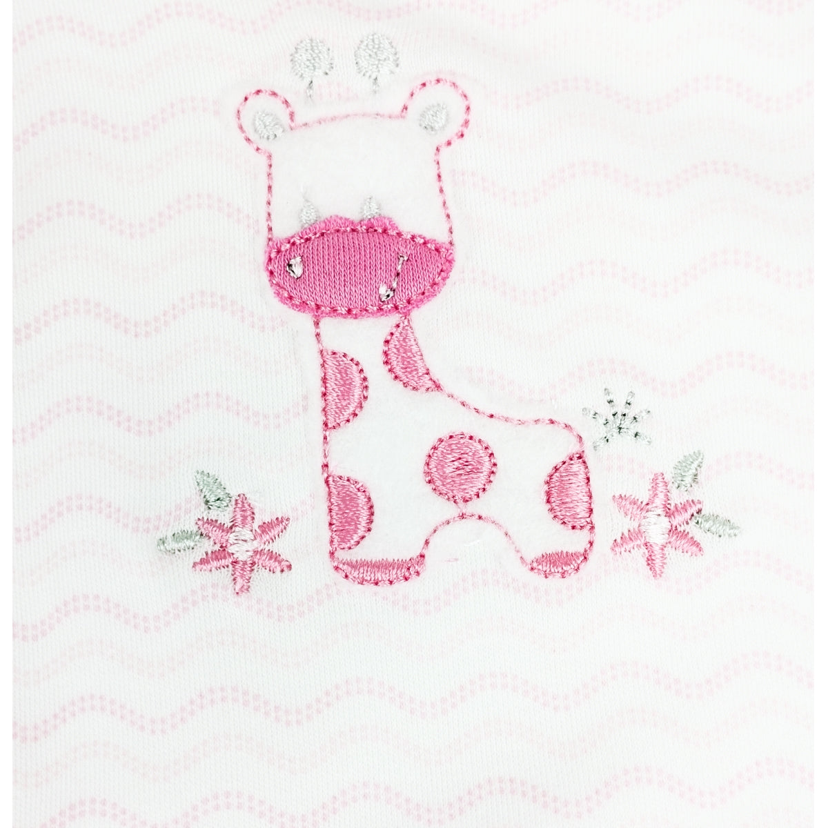 Babero algodon con Broche - W240616