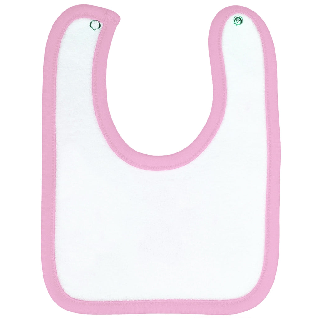 Babero algodon con Broche - W240616