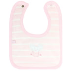 Babero algodon con Broche - W240617