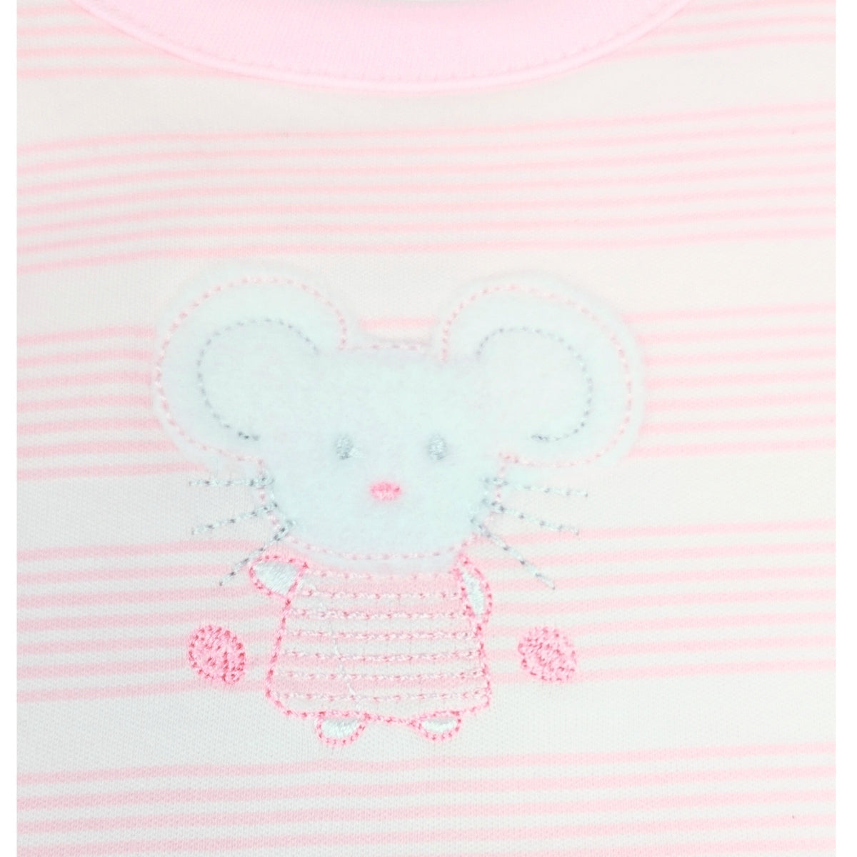 Babero algodon con Broche - W240617