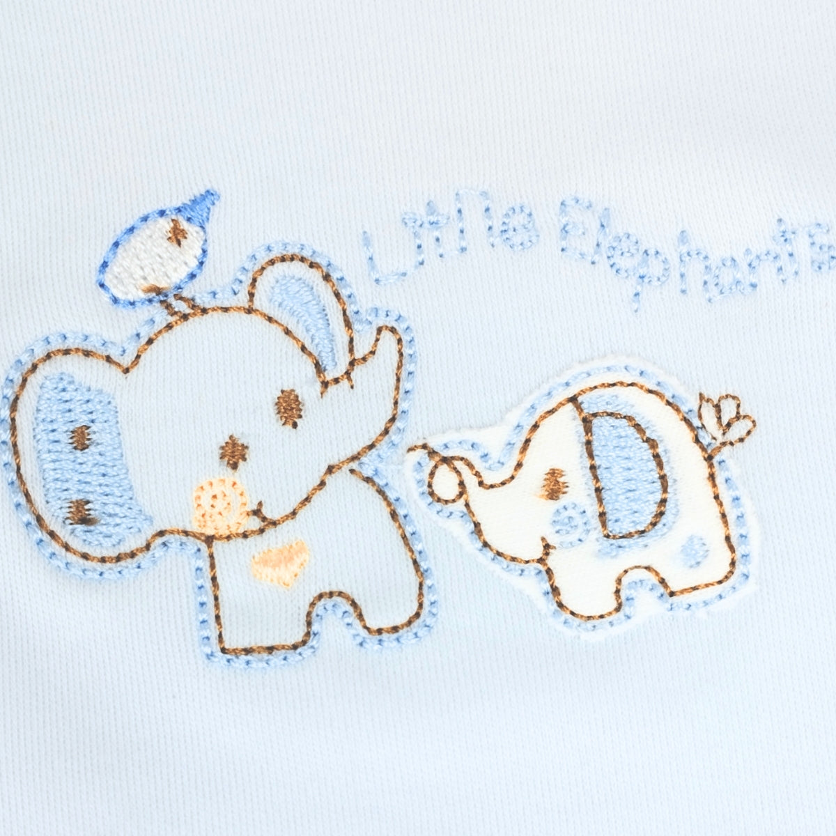 Babero algodon con Broche - W240618