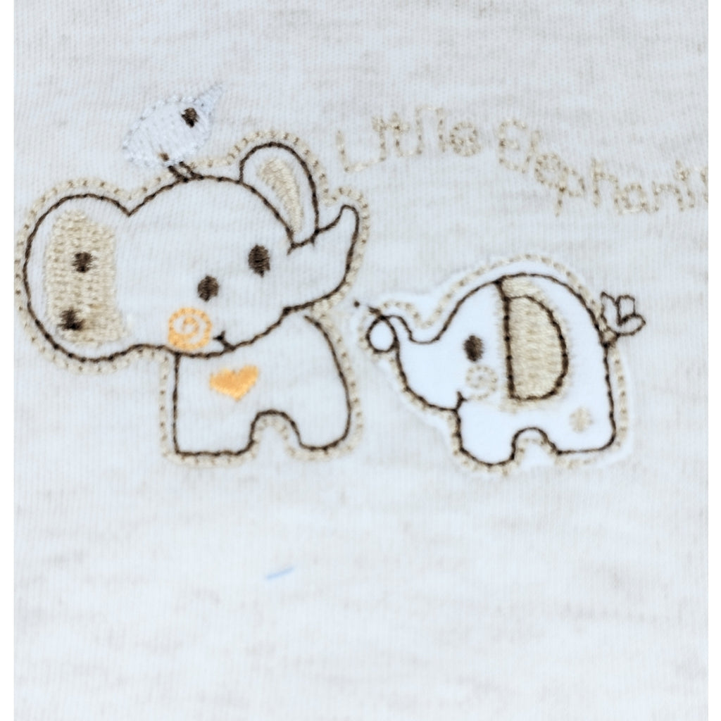 Babero algodon con Broche - W240619