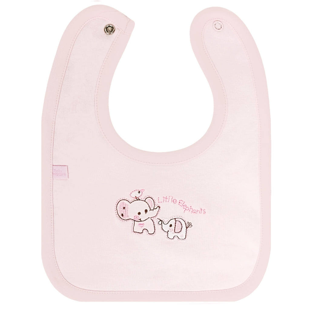 Babero algodon con Broche - W240620