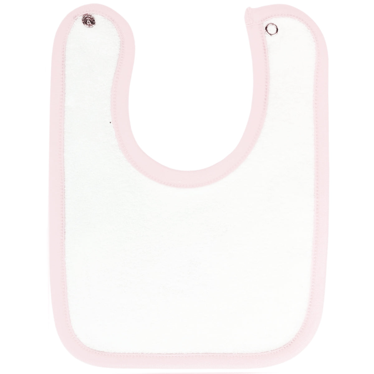 Babero algodon con Broche - W240622