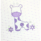 Babero algodon con Broche - W240623