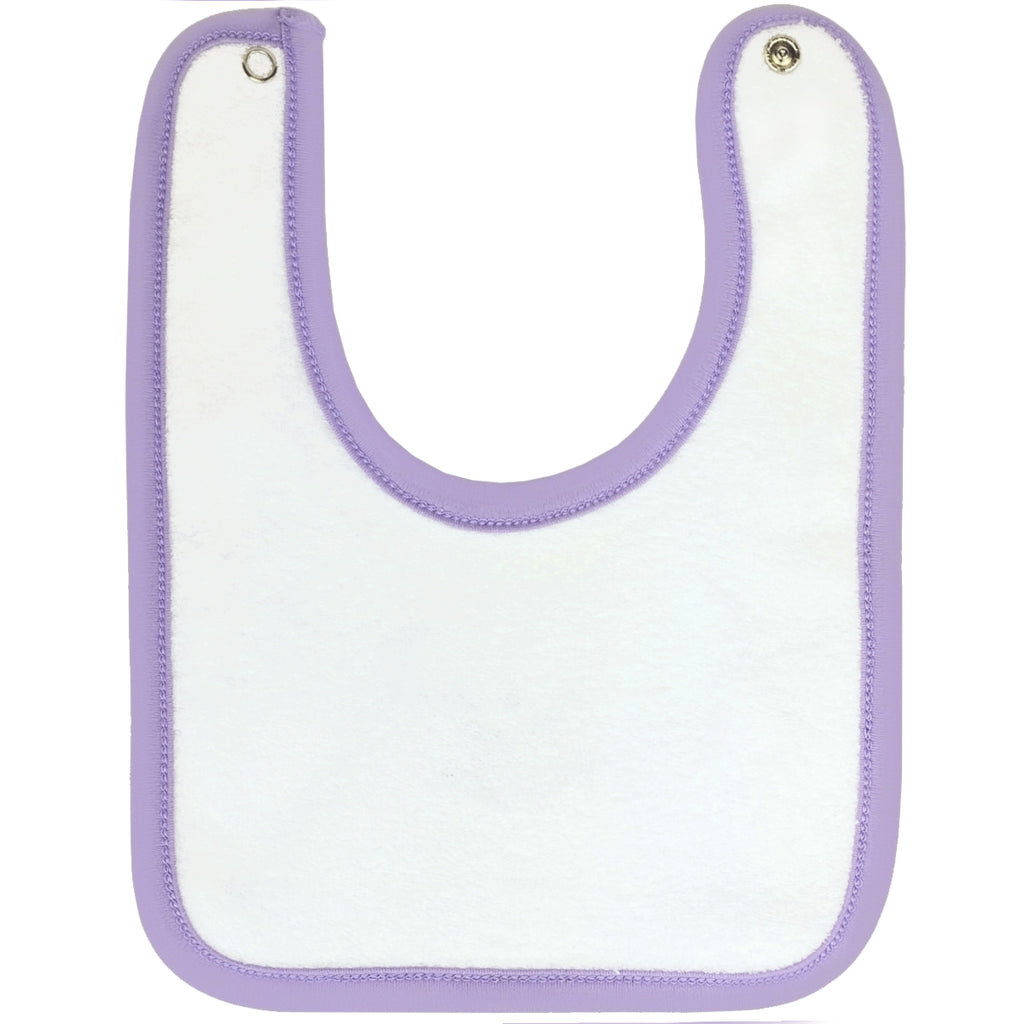 Babero algodon con Broche - W240623