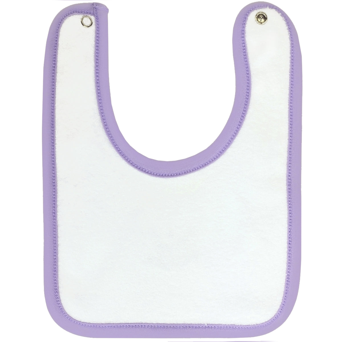 Babero algodon con Broche - W240623