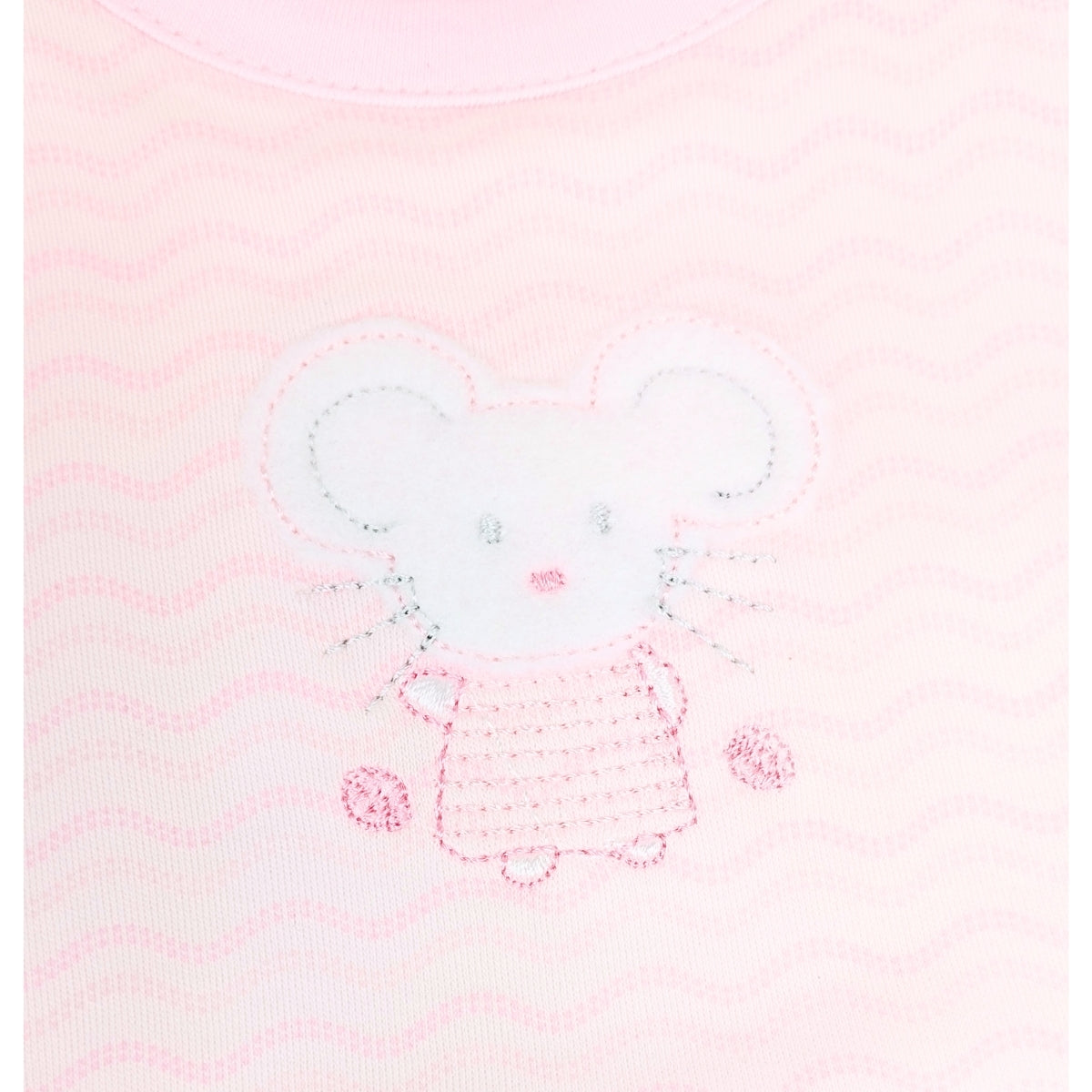 Babero algodon con Broche - W240624