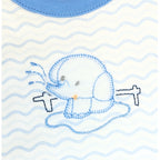 Babero algodon con Broche - W240625