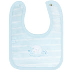 Babero algodon con Broche - W240627