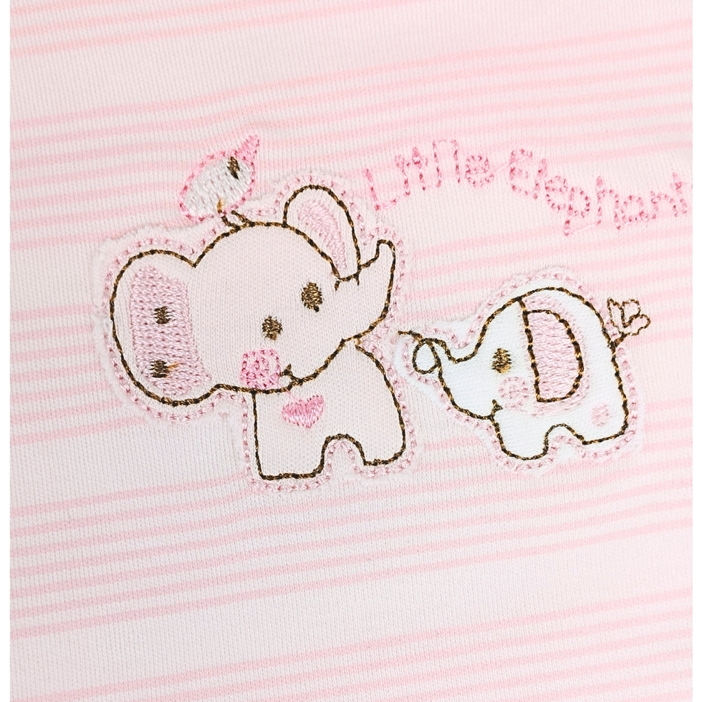 Babero algodon con Broche - W240628