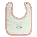 Babero algodon con Broche - W240629