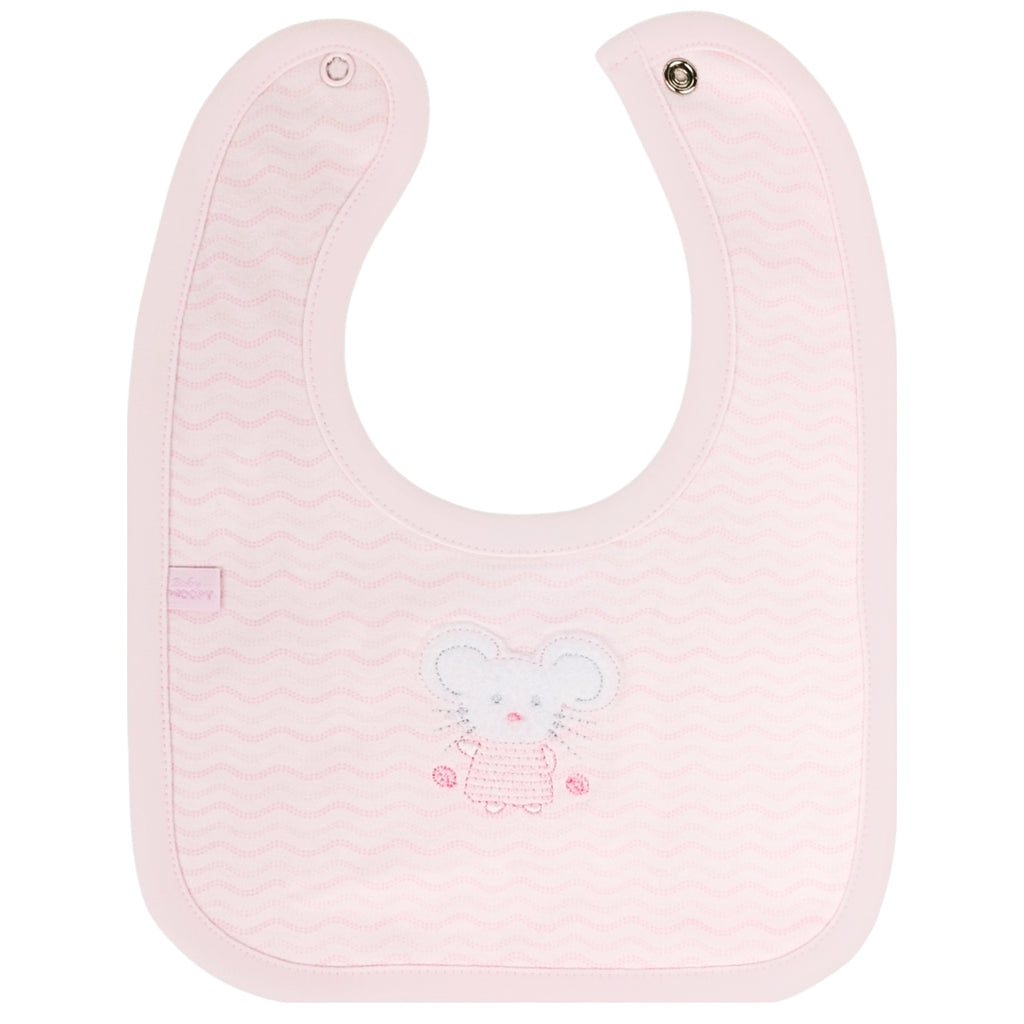 Babero algodon con Broche - W240630