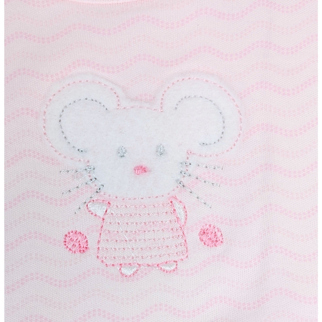 Babero algodon con Broche - W240630