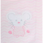 Babero algodon con Broche - W240630