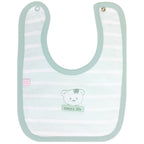 Babero algodon con Broche - W240631