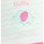 Babero algodon con Broche - W240632