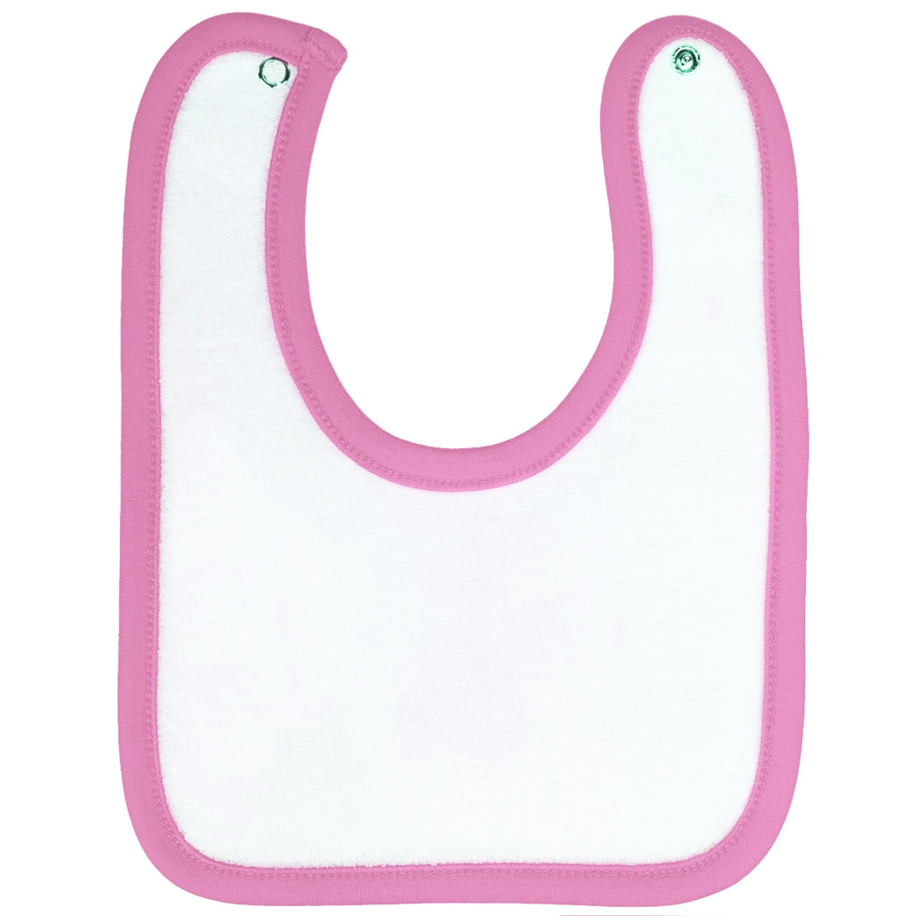 Babero algodon con Broche - W240632