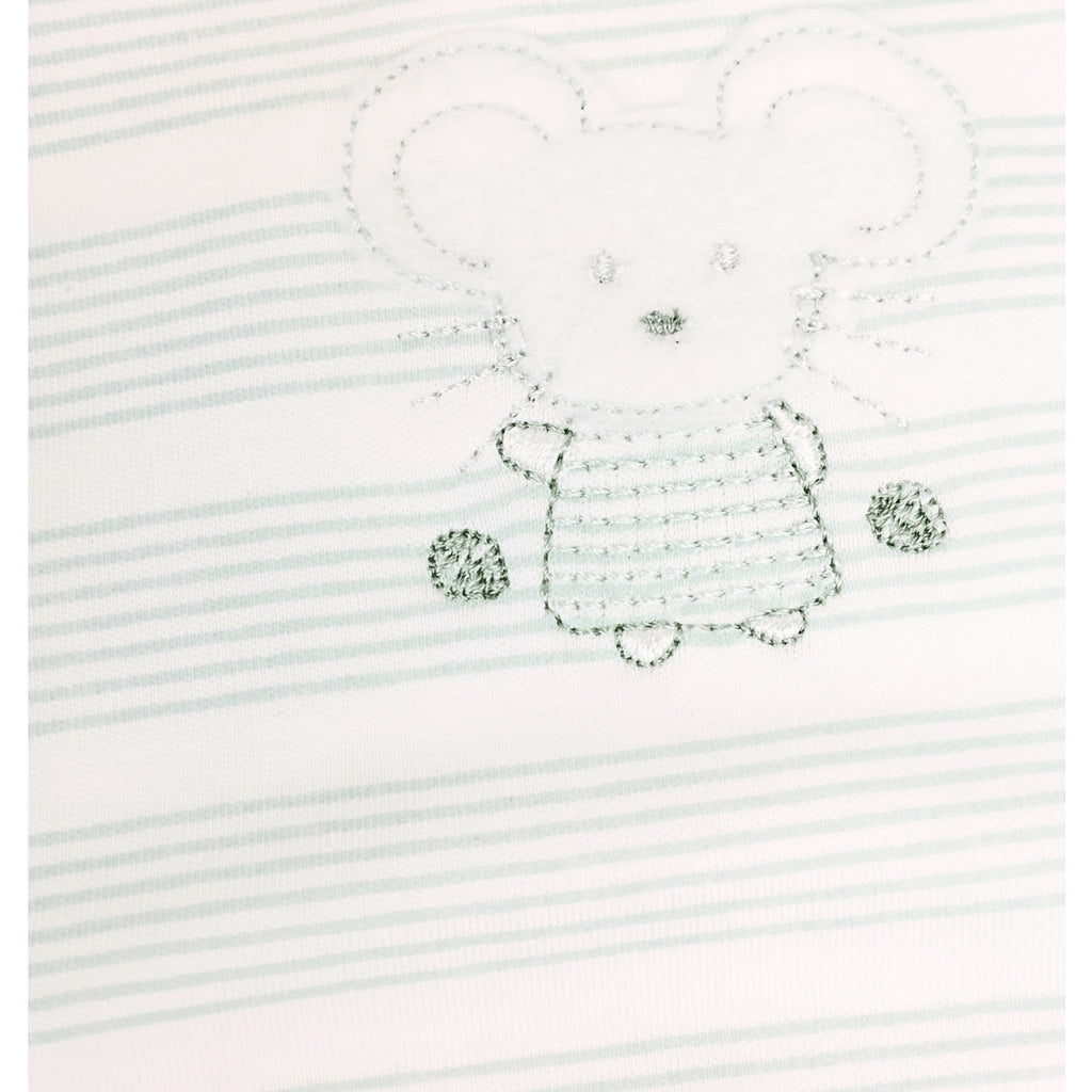 Babero algodon con Broche - W240633