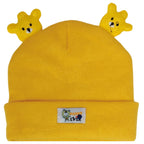 Gorro Bebé - Patita de Oso - Amarillo