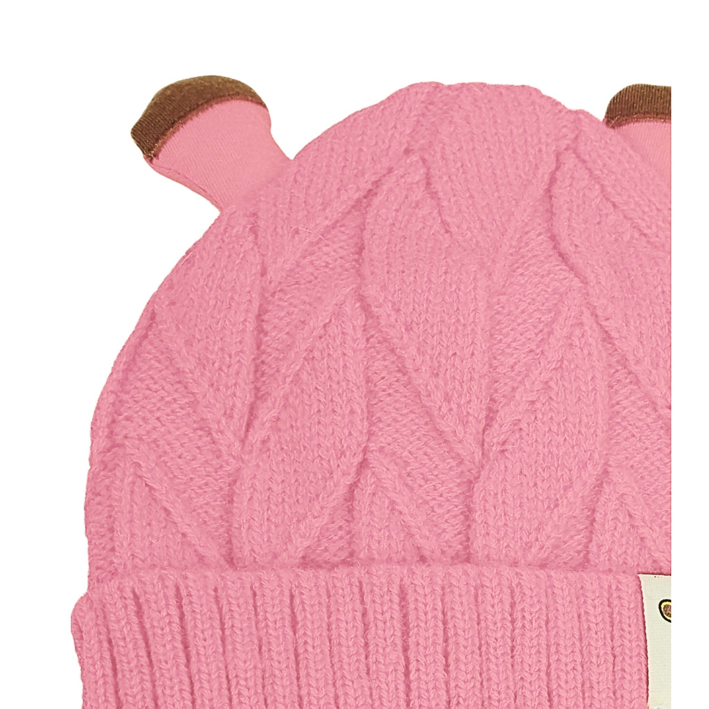 Gorro Bebé - Reno - Rosado