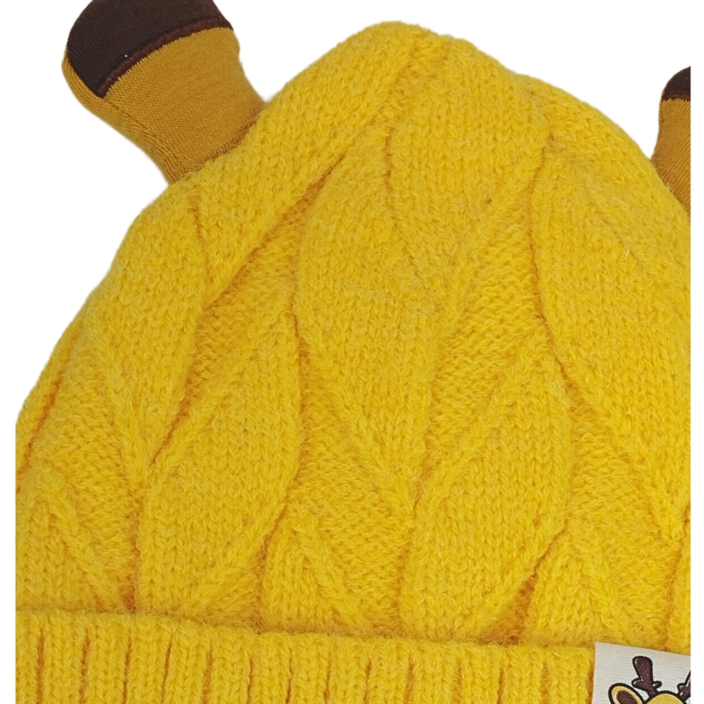 Gorro Bebé - Reno - Amarillo