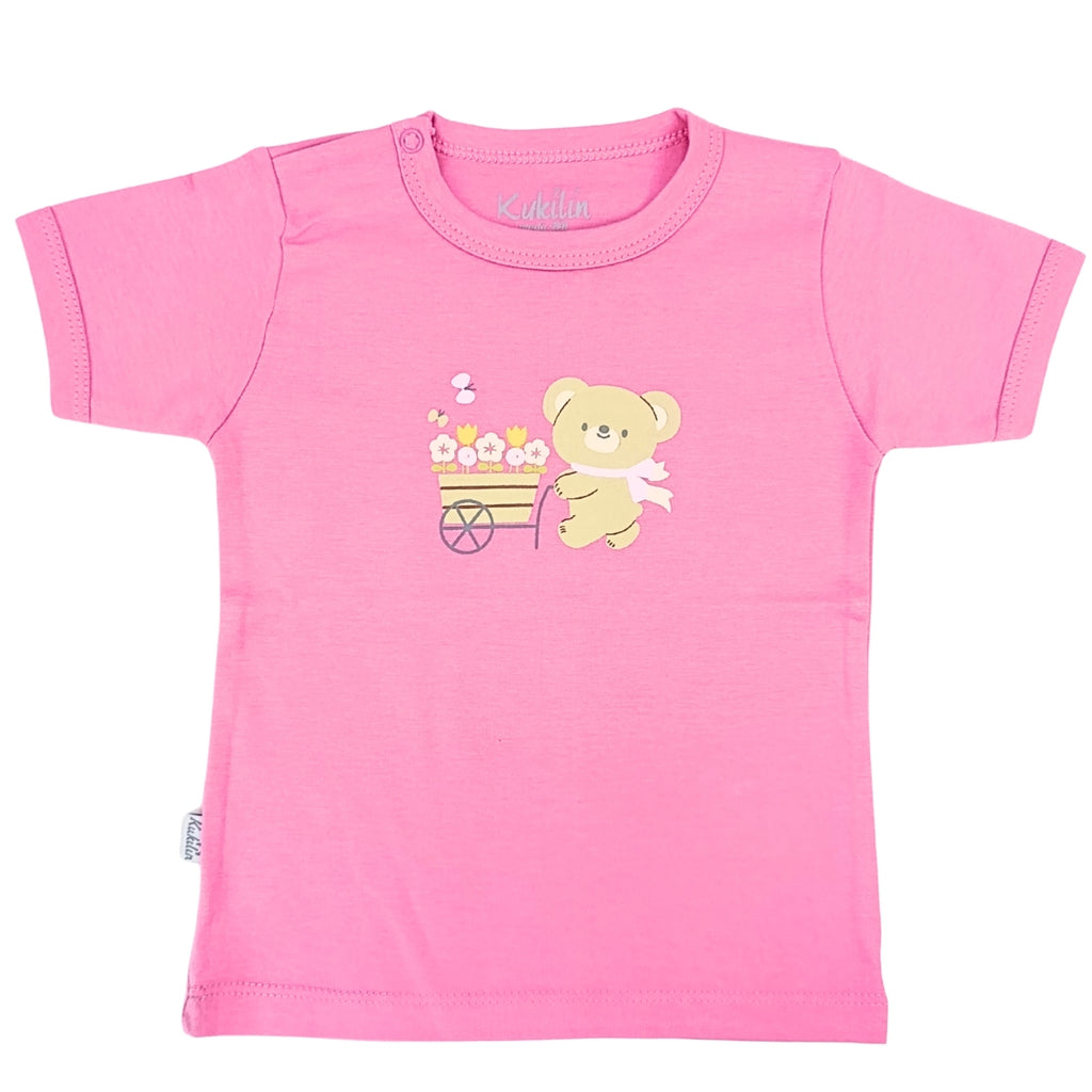 Polo de Bebé Manga Corta en Algodón - N45