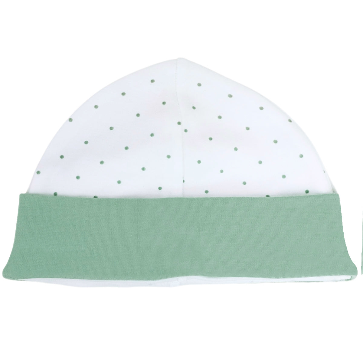 Ajuar Bebe 3 piezas Algodon - Conejitos - Blanco-Verde