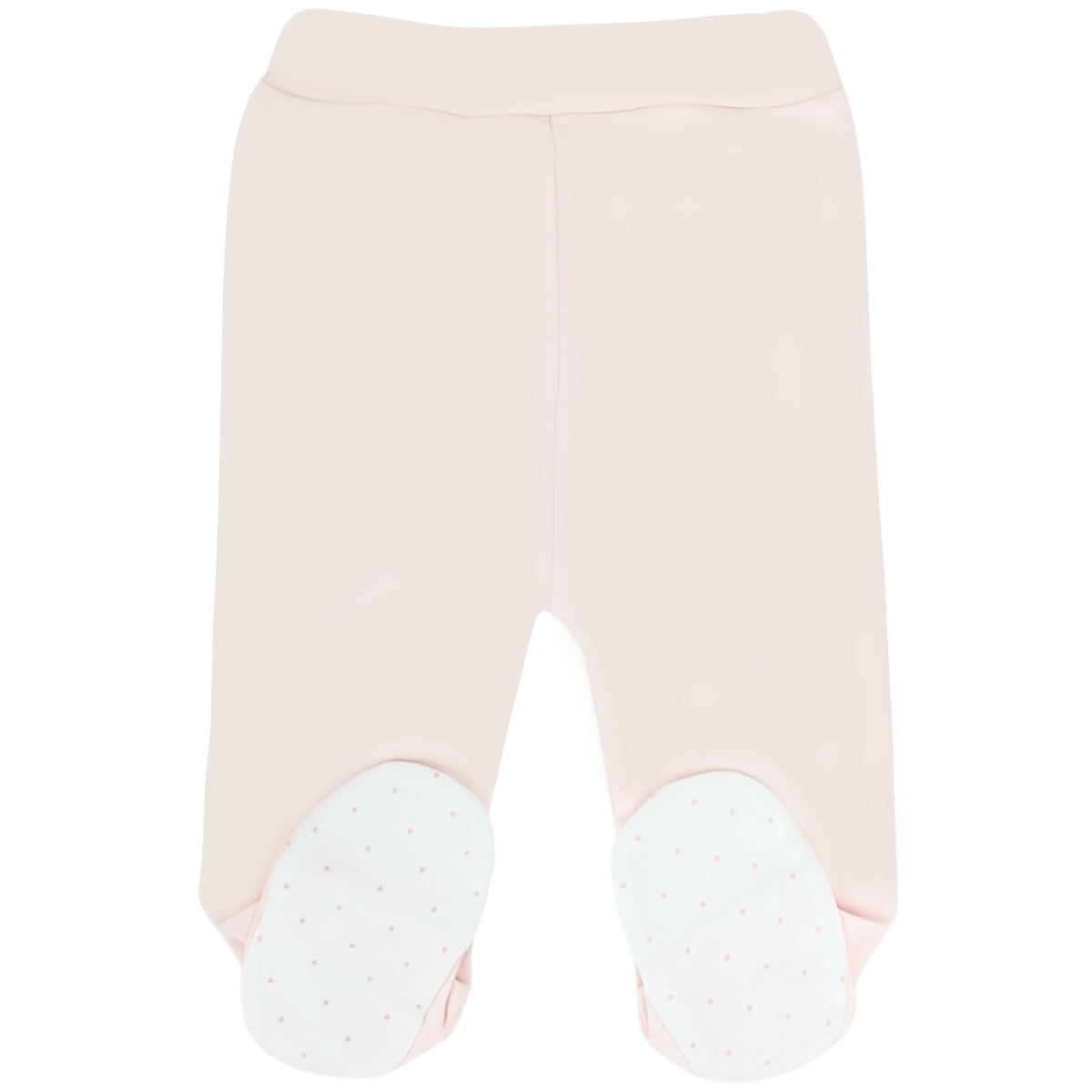 Ajuar Bebe 3 piezas Algodon - Conejitos - Blanco-Rosado