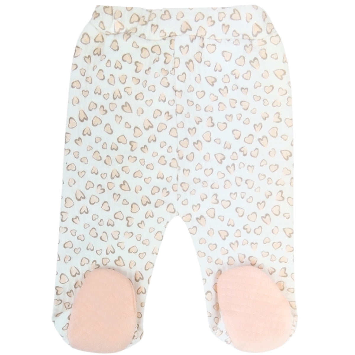 Conjunto Jacquard Osita Corazon - 4 piezas - Melon