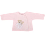 Conjunto Jacquard Osita Corazon - 4 piezas - Rosado